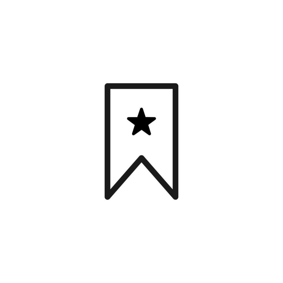 Bookmark icon. Bookmark. Wishlist icon vector