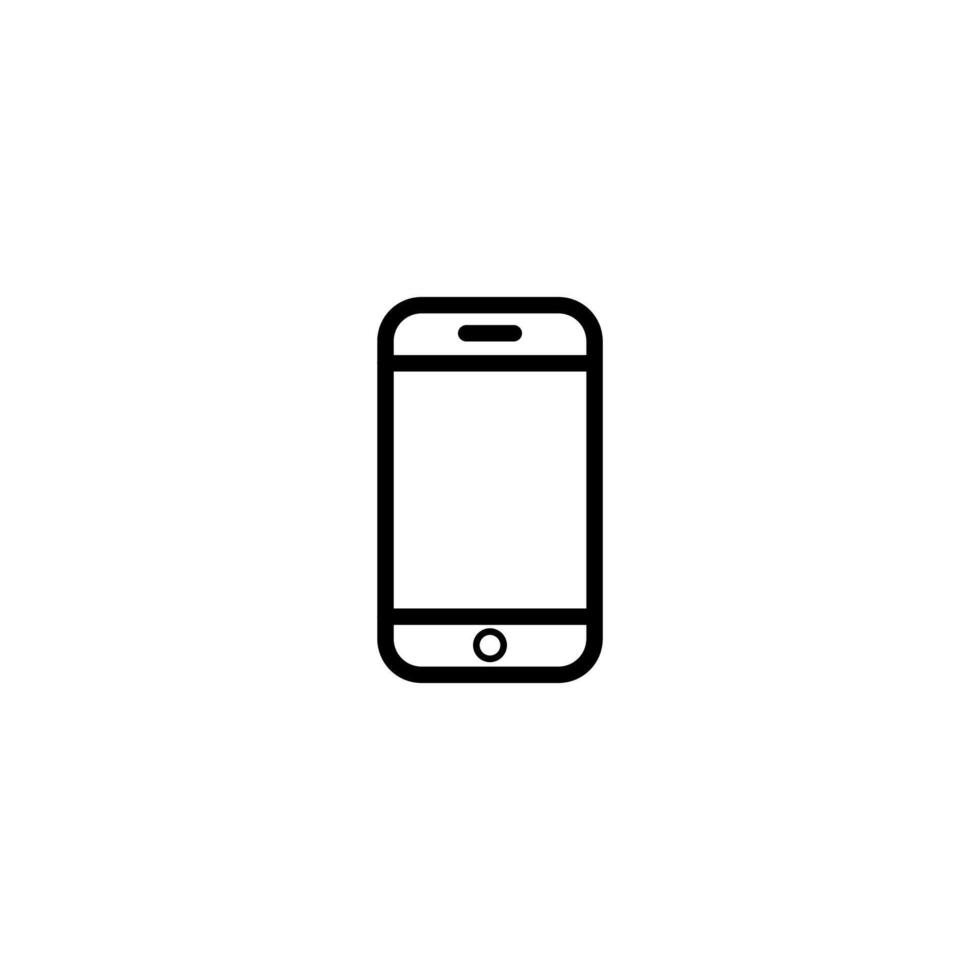 Phone icon. Mobile icon vector