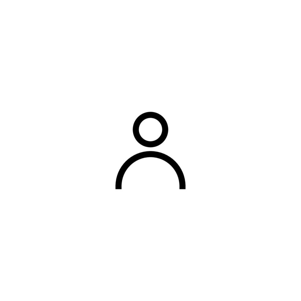 User icon. Profile icon. vector