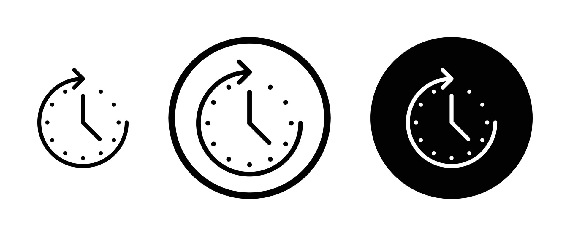 Time forward icon 45986233 Vector Art at Vecteezy