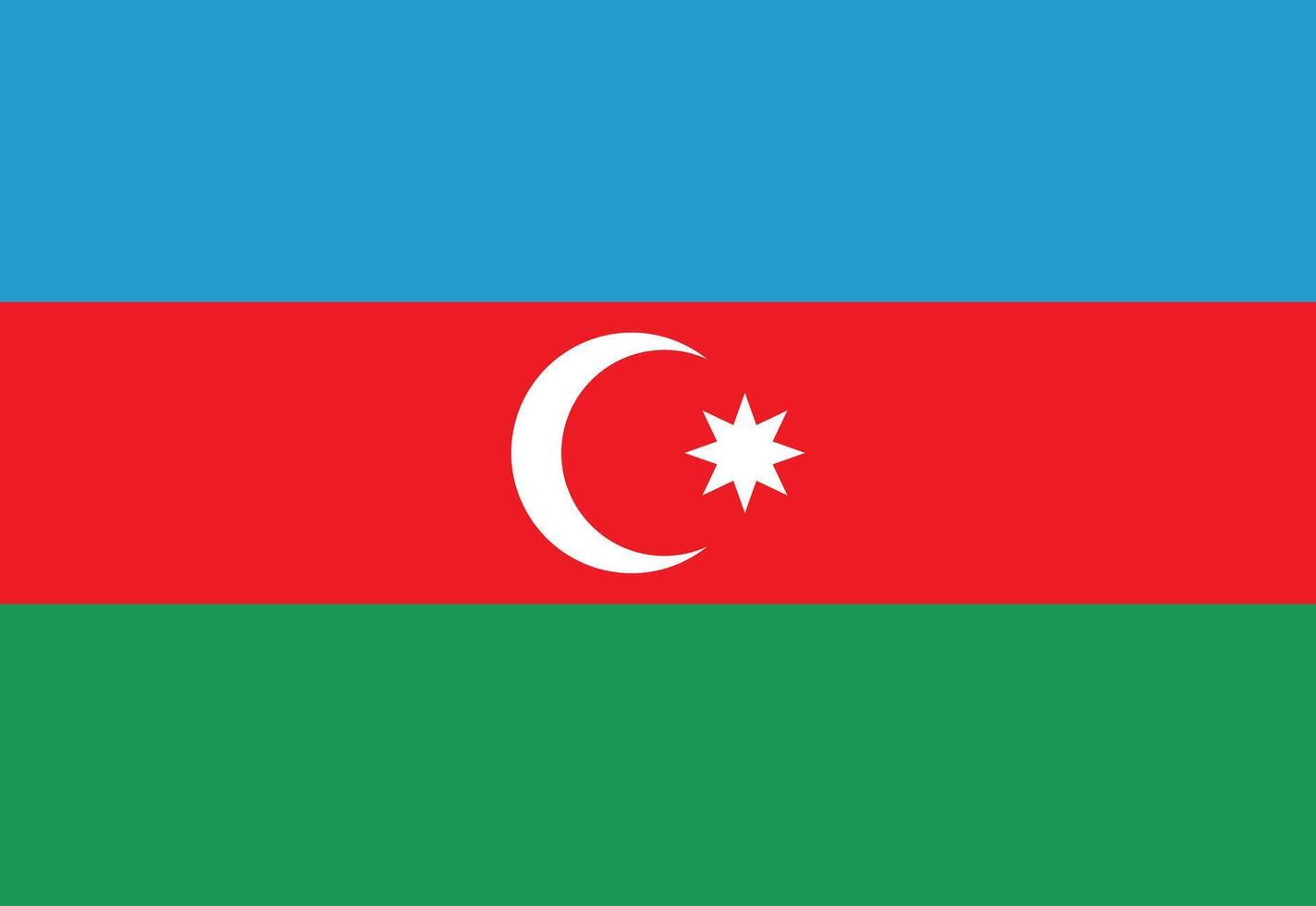 Azerbaijan flag illustrator country flags vector