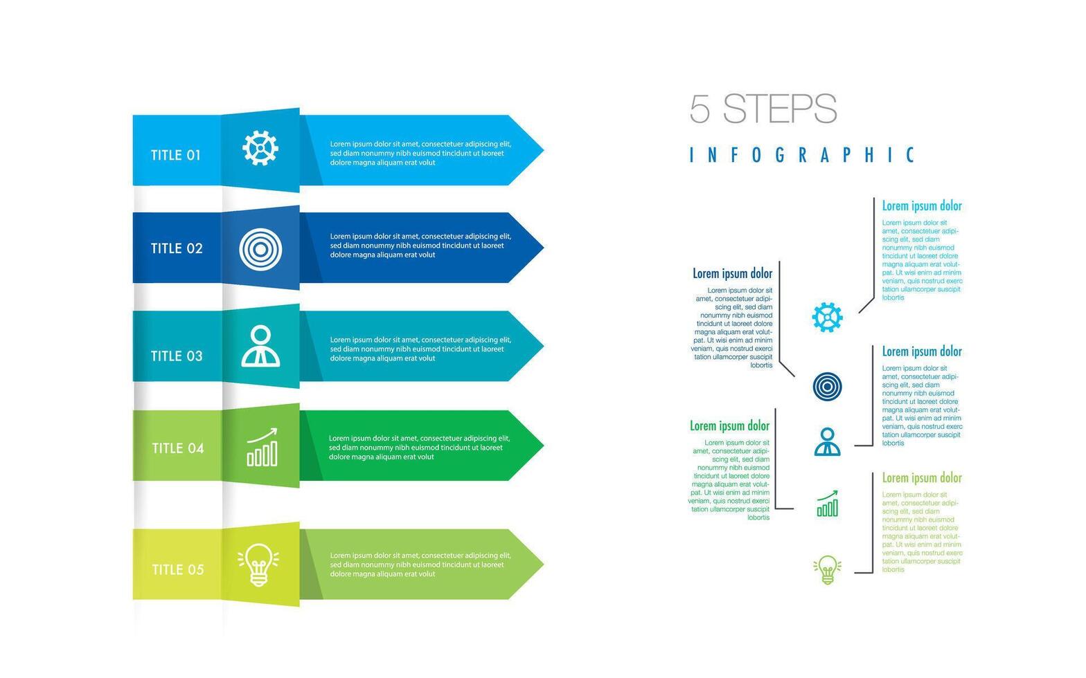 Infographic Template 5 Step For Business Direction Marketing Strategy Infographic Template 5 Step For Business Direction Marketing Strategy