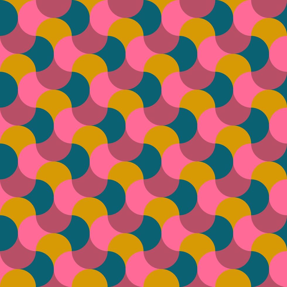 Seamless images with colorful colors used for printing fabric patterns. vector