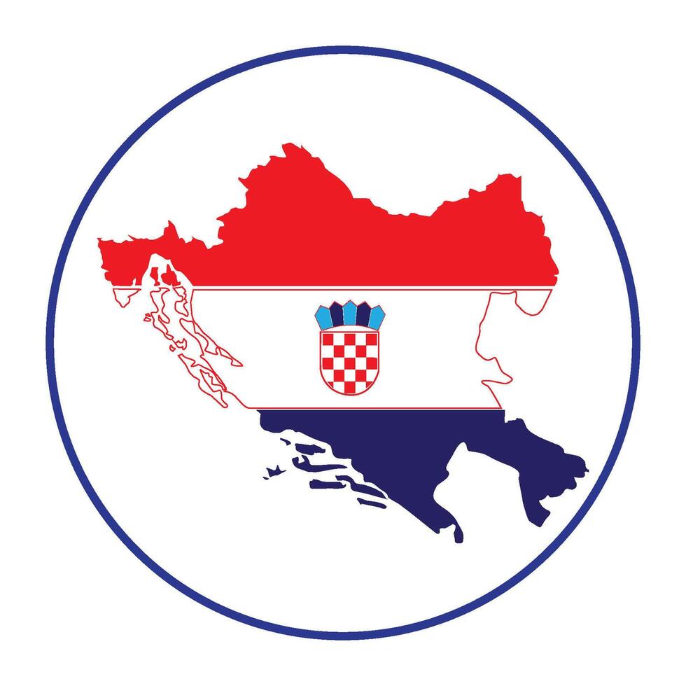 vectors illustration icon country croatia symbol design