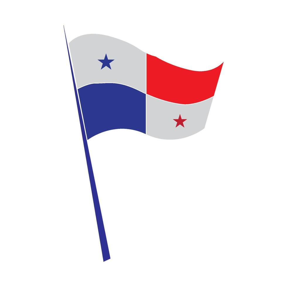 vectors illustration panama country flag icon symbol design