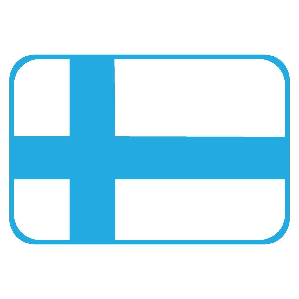 vectors illustration icon flag of finland symbol design