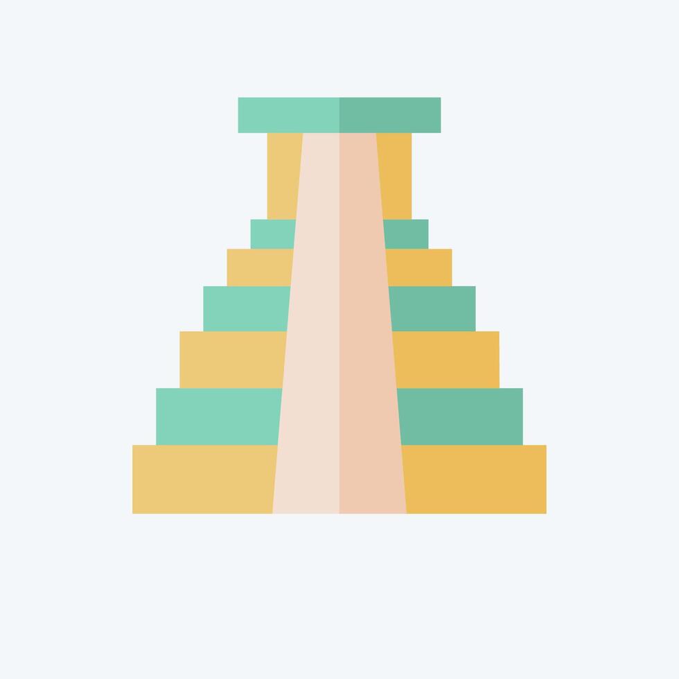 Icon Jungles. related to America symbol. flat style. simple design illustration vector