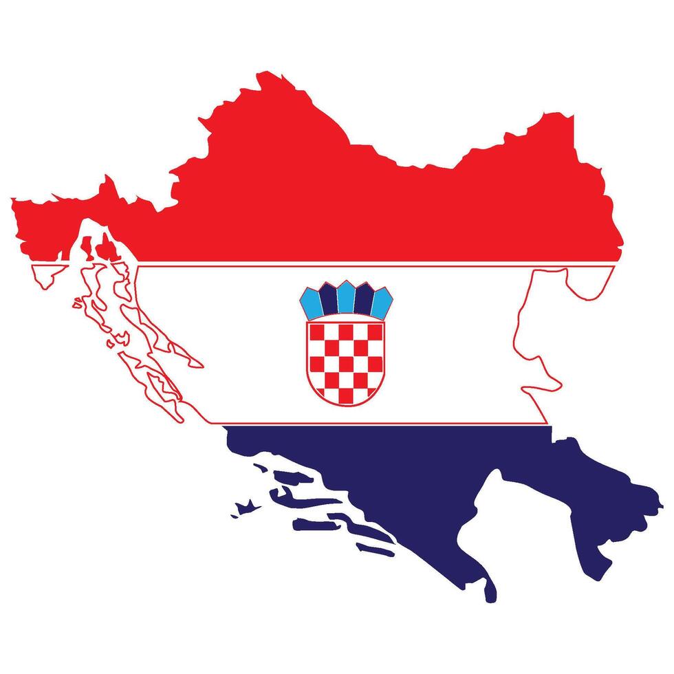 vectors illustration icon country croatia symbol design