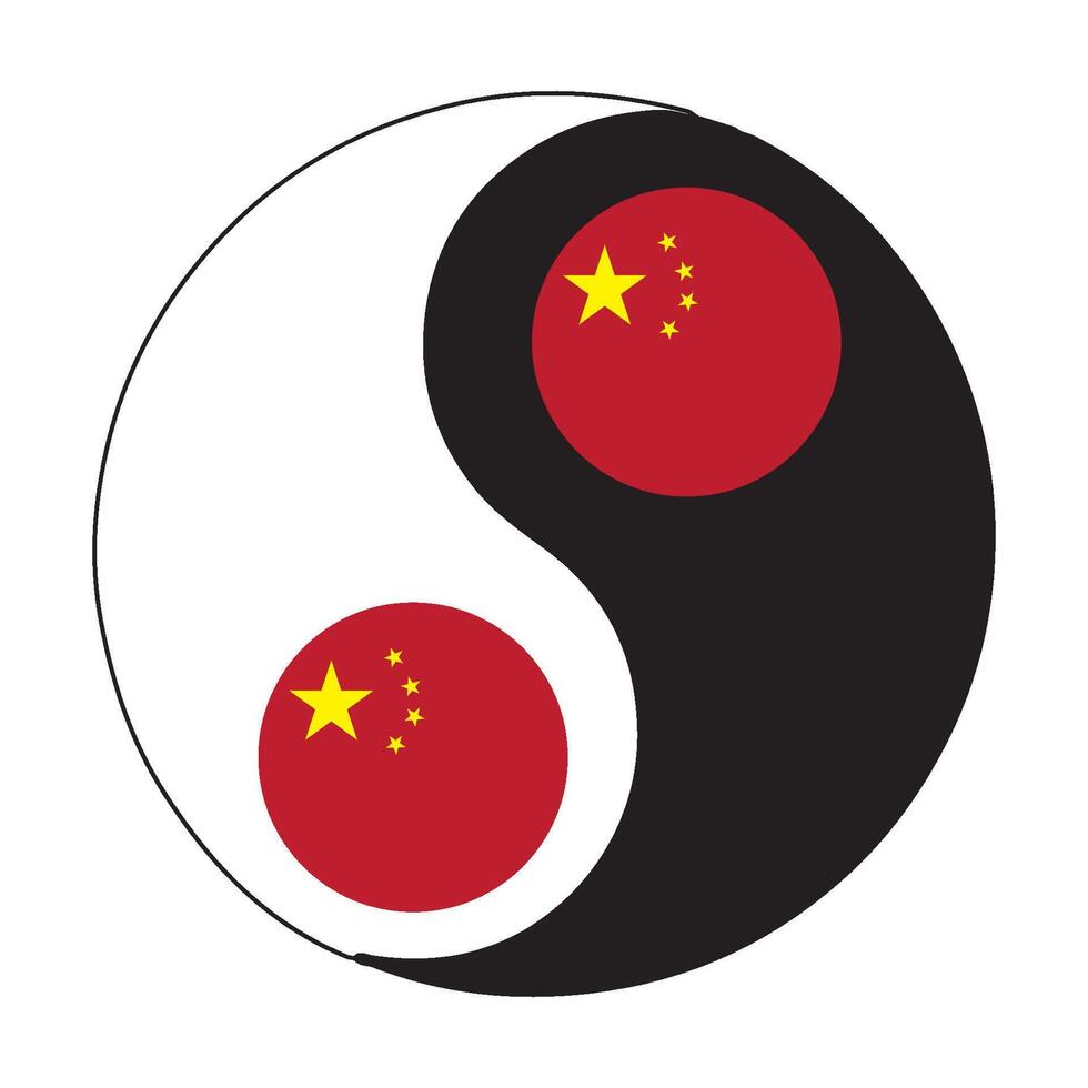 vectors illustration icon flag of the Republic of China symbol design