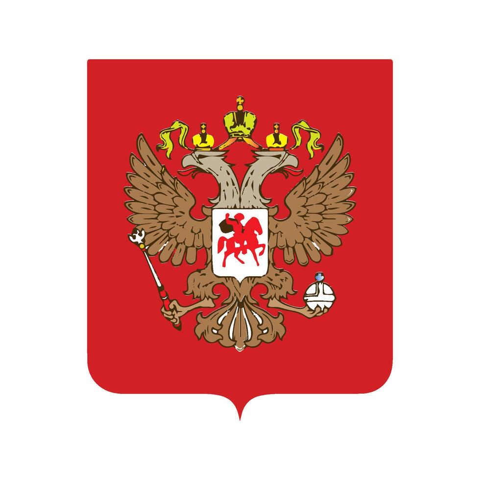 vectors illustration icon russia flag symbol design