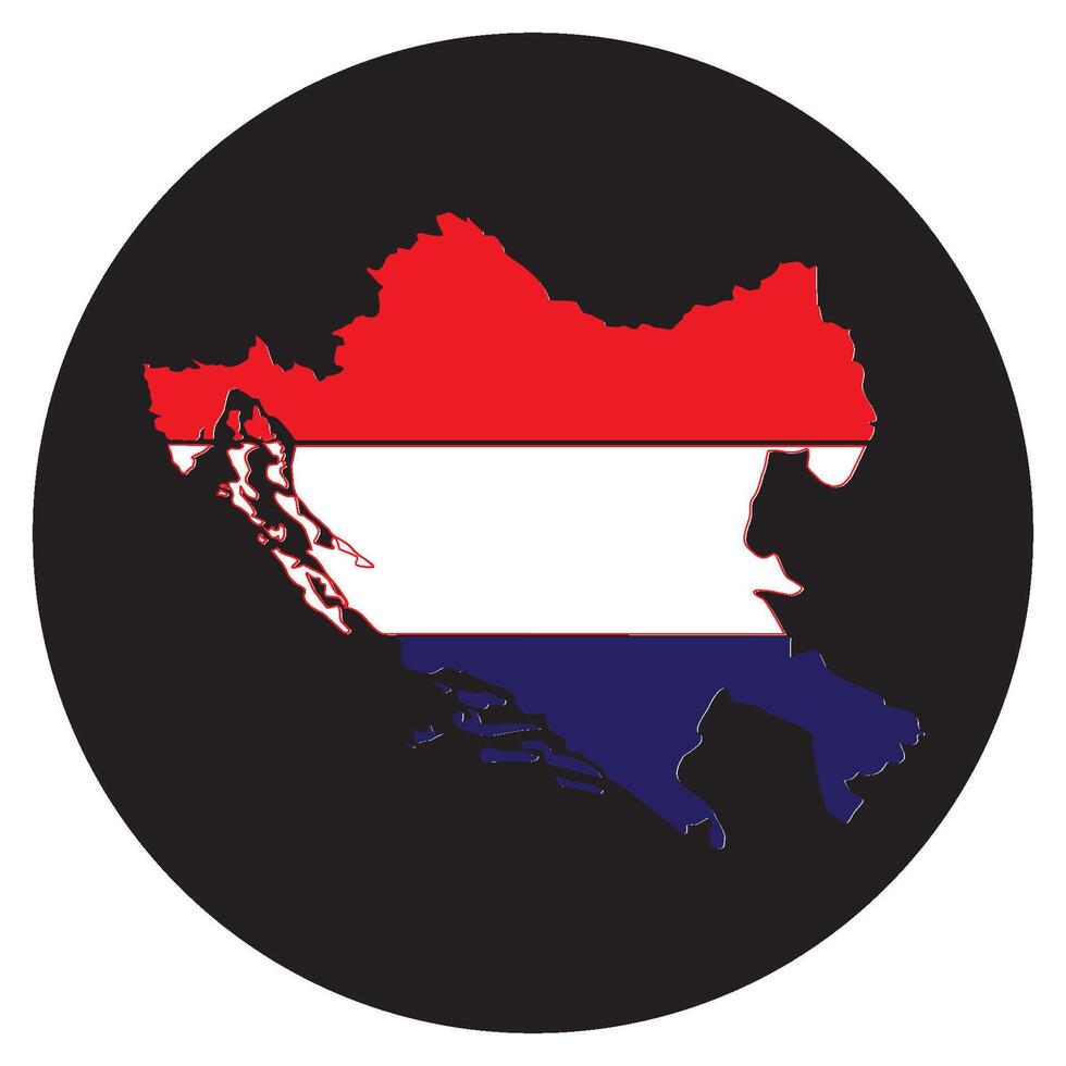 vectors illustration icon country croatia symbol design