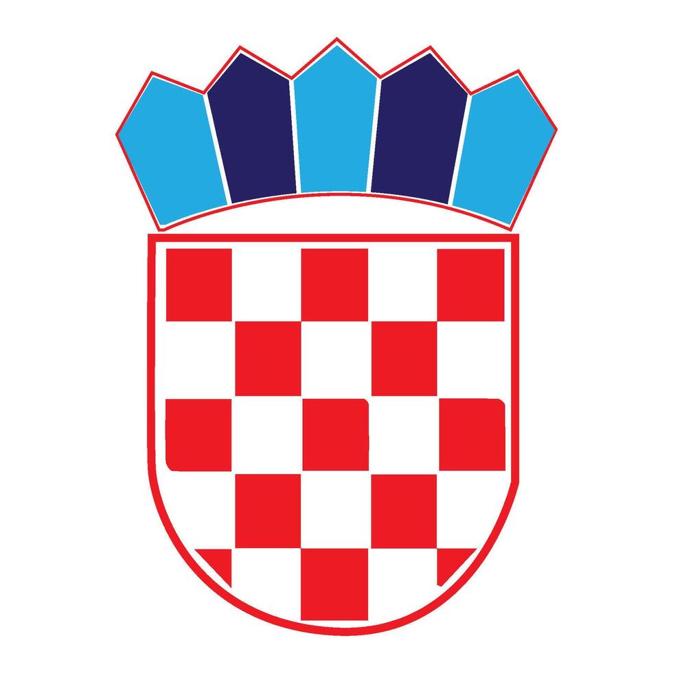 vectors illustration icon country croatia symbol design