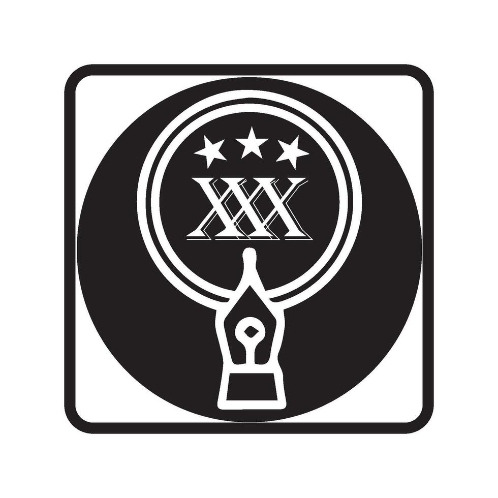 logo icon pen tool vectors illustration symbol design