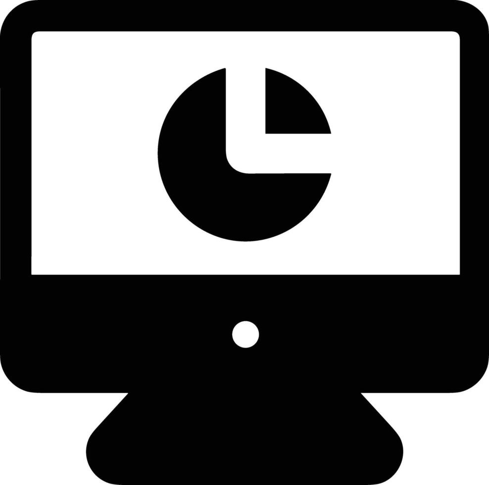 Chart icon symbol image for data statistic analysis illustration vector