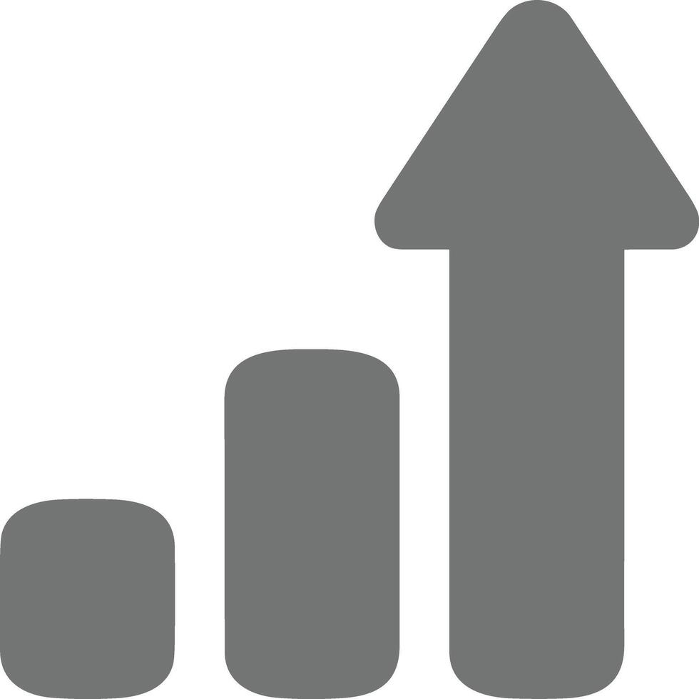 Chart icon symbol image for data statistic analysis illustration vector