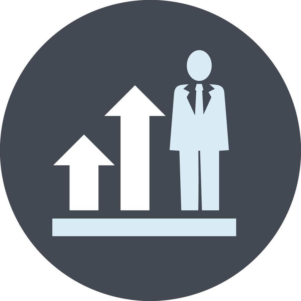 Chart icon symbol image for data statistic analysis illustration vector