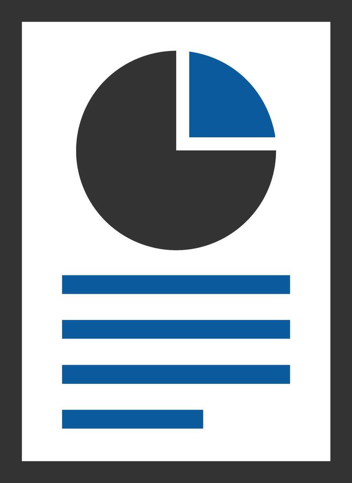 Chart icon symbol image for data statistic analysis illustration vector