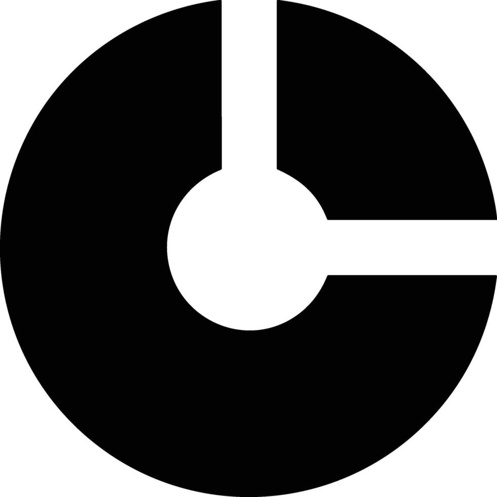 Chart icon symbol image for data statistic analysis illustration vector