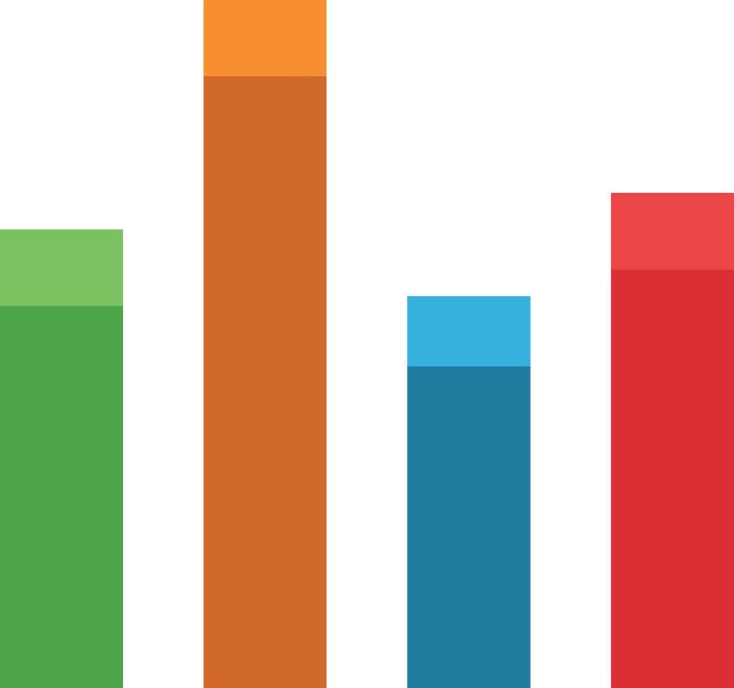 Chart icon symbol image for data statistic analysis illustration vector