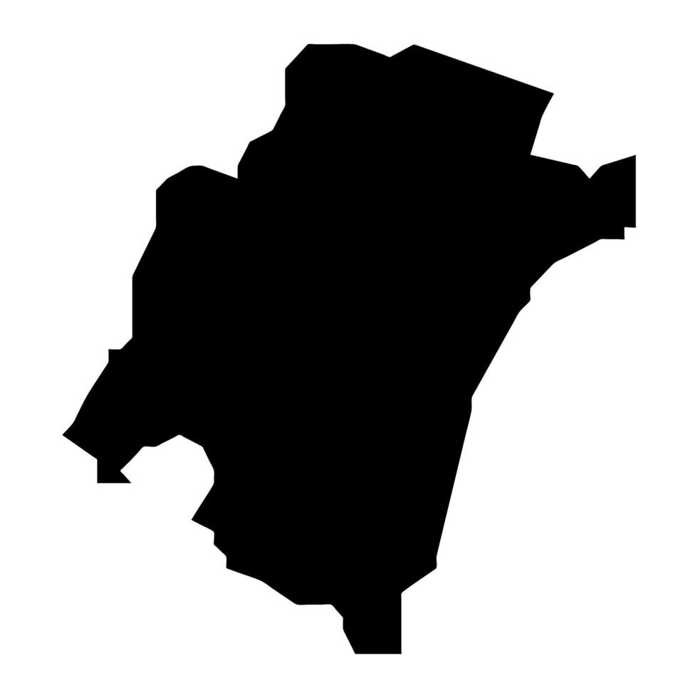 Humacao map, administrative division of Puerto Rico. illustration. vector
