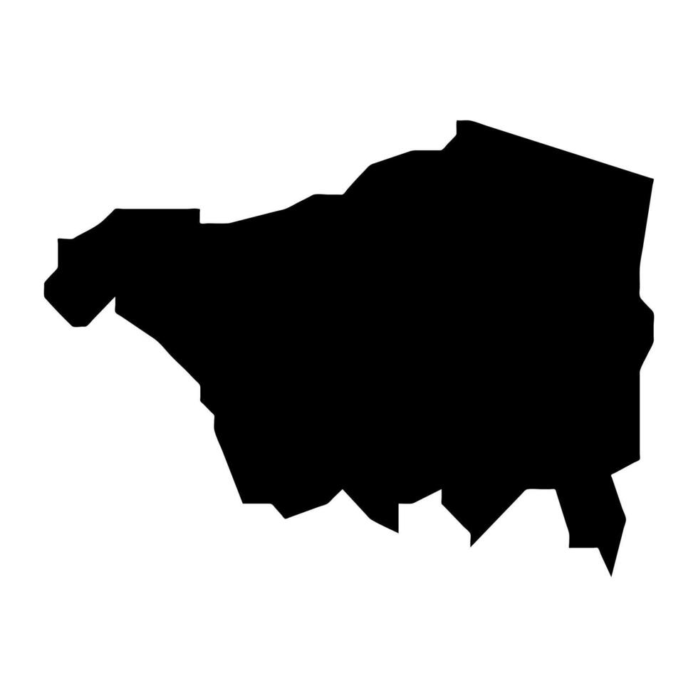 Toa Alta map, administrative division of Puerto Rico. illustration. vector