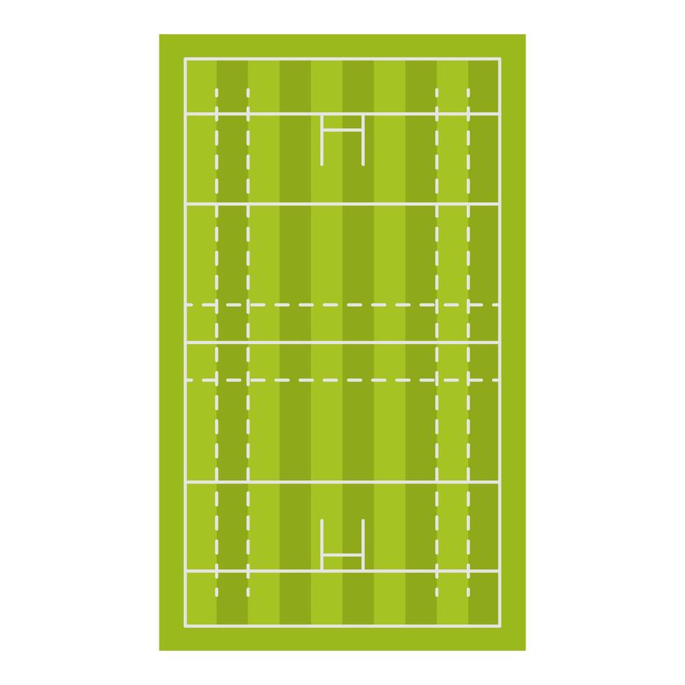 Sports field and equipment. Sports stadium or arena and ground vector