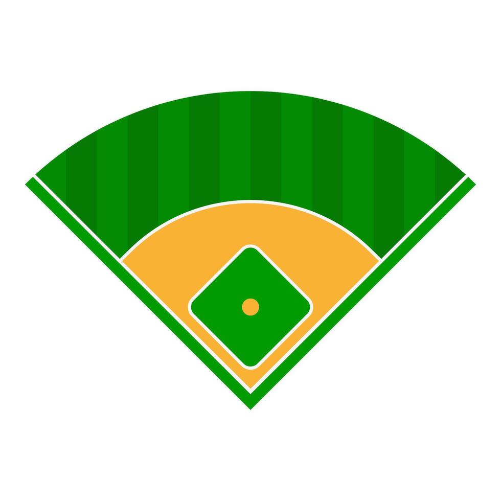 Sports field and equipment. Sports stadium or arena and ground vector