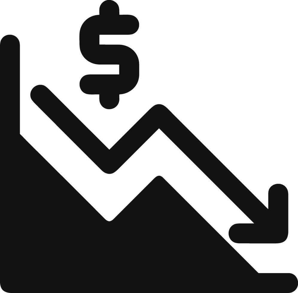 Chart icon symbol image for data statistic analysis illustration vector