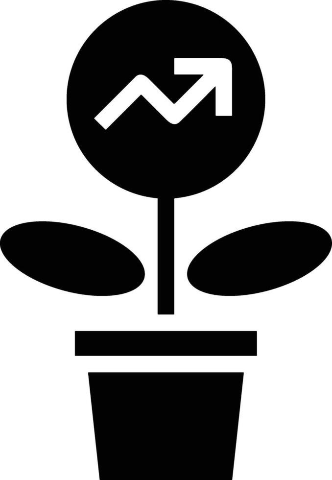 Chart icon symbol image for data statistic analysis illustration vector