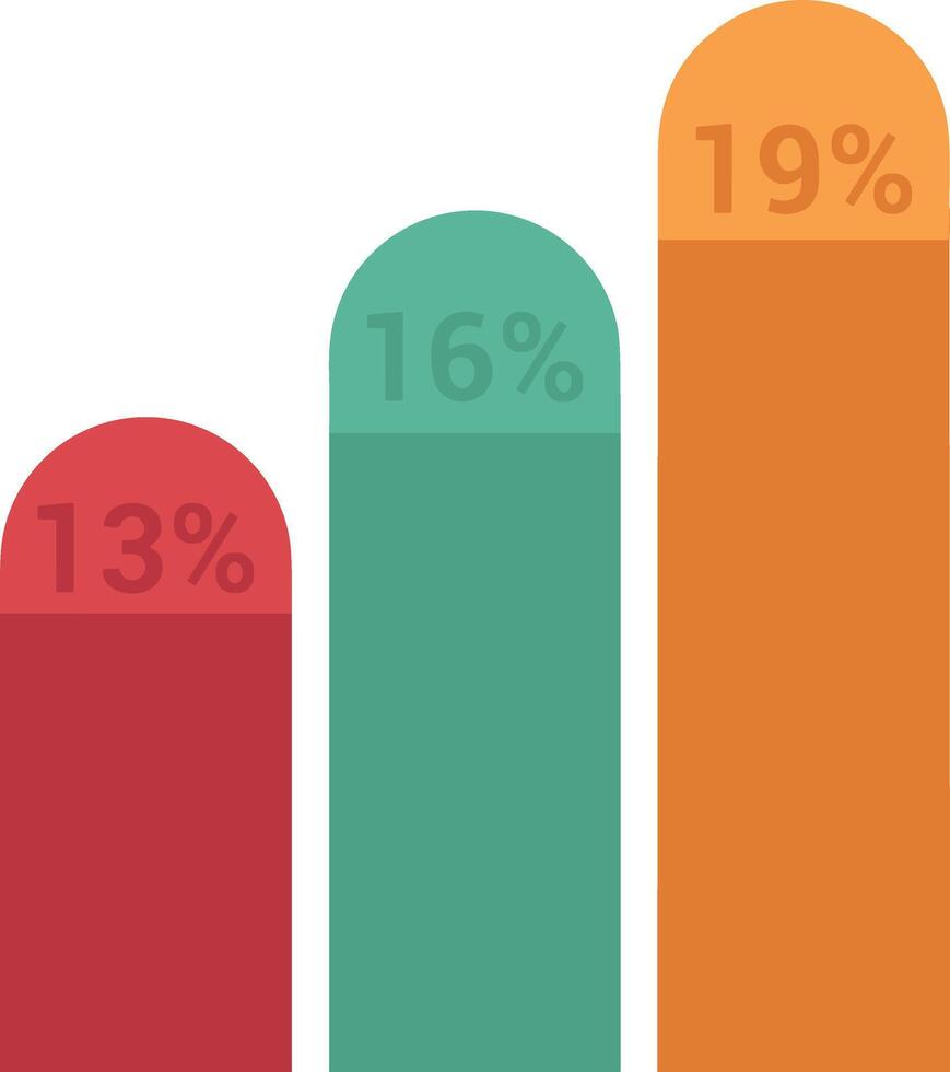Chart icon symbol image for data statistic analysis illustration vector