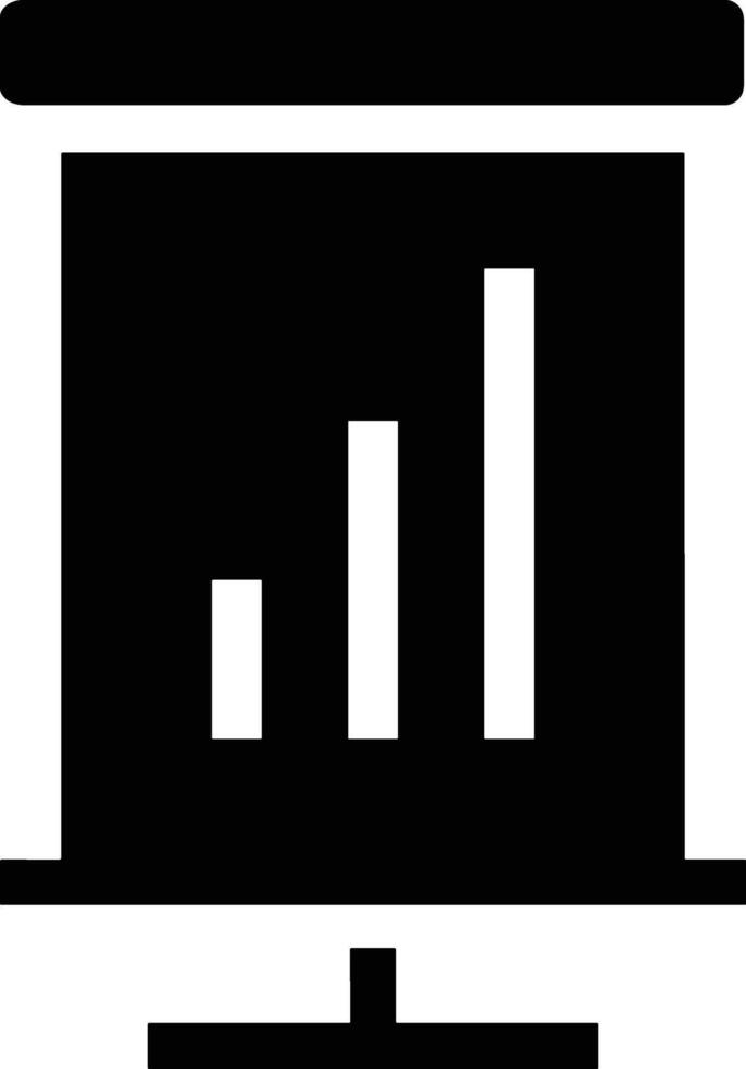 Chart icon symbol image for data statistic analysis illustration vector