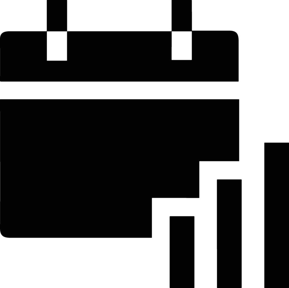 Chart icon symbol image for data statistic analysis illustration vector