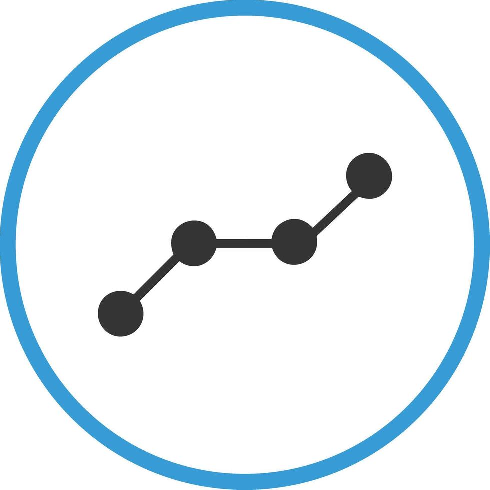 Chart icon symbol image for data statistic analysis illustration vector