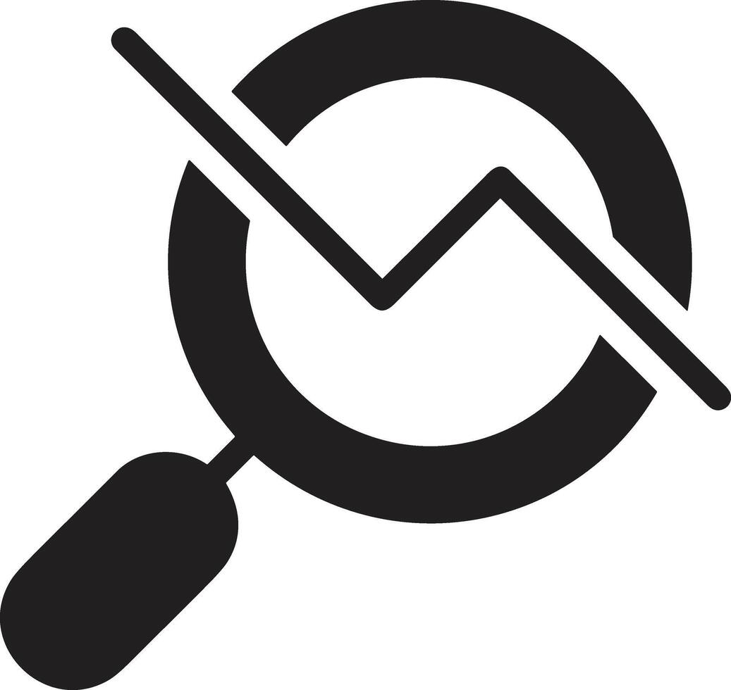 Chart icon symbol image for data statistic analysis illustration vector