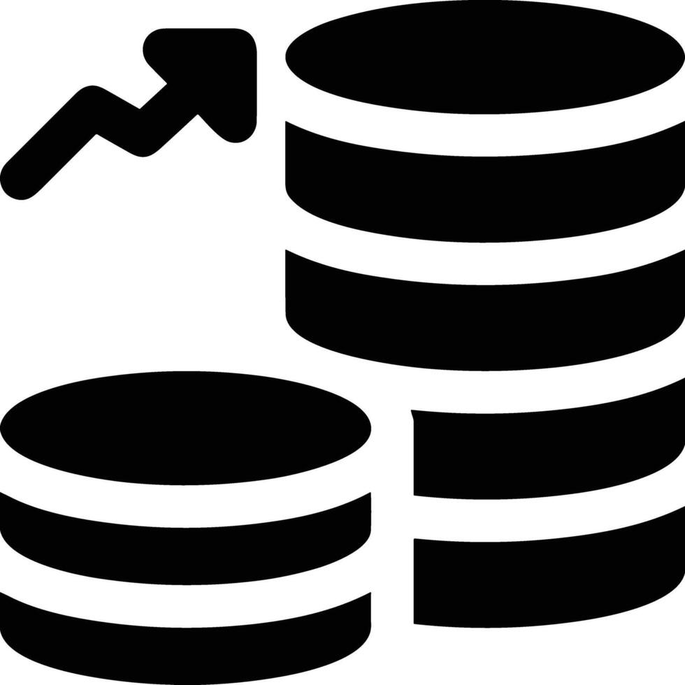 Chart icon symbol image for data statistic analysis illustration vector