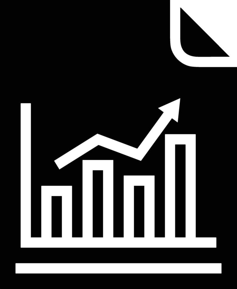 Chart icon symbol image for data statistic analysis illustration vector