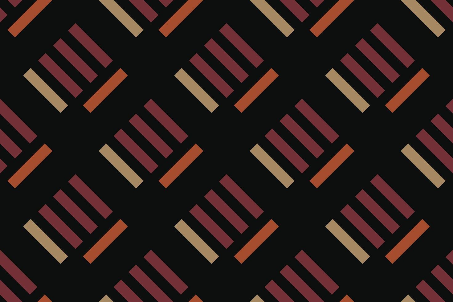 Geometric seamless pattern. Abstract geometric hexagonal graphic design. Seamless geometric pattern with vintage color. vector