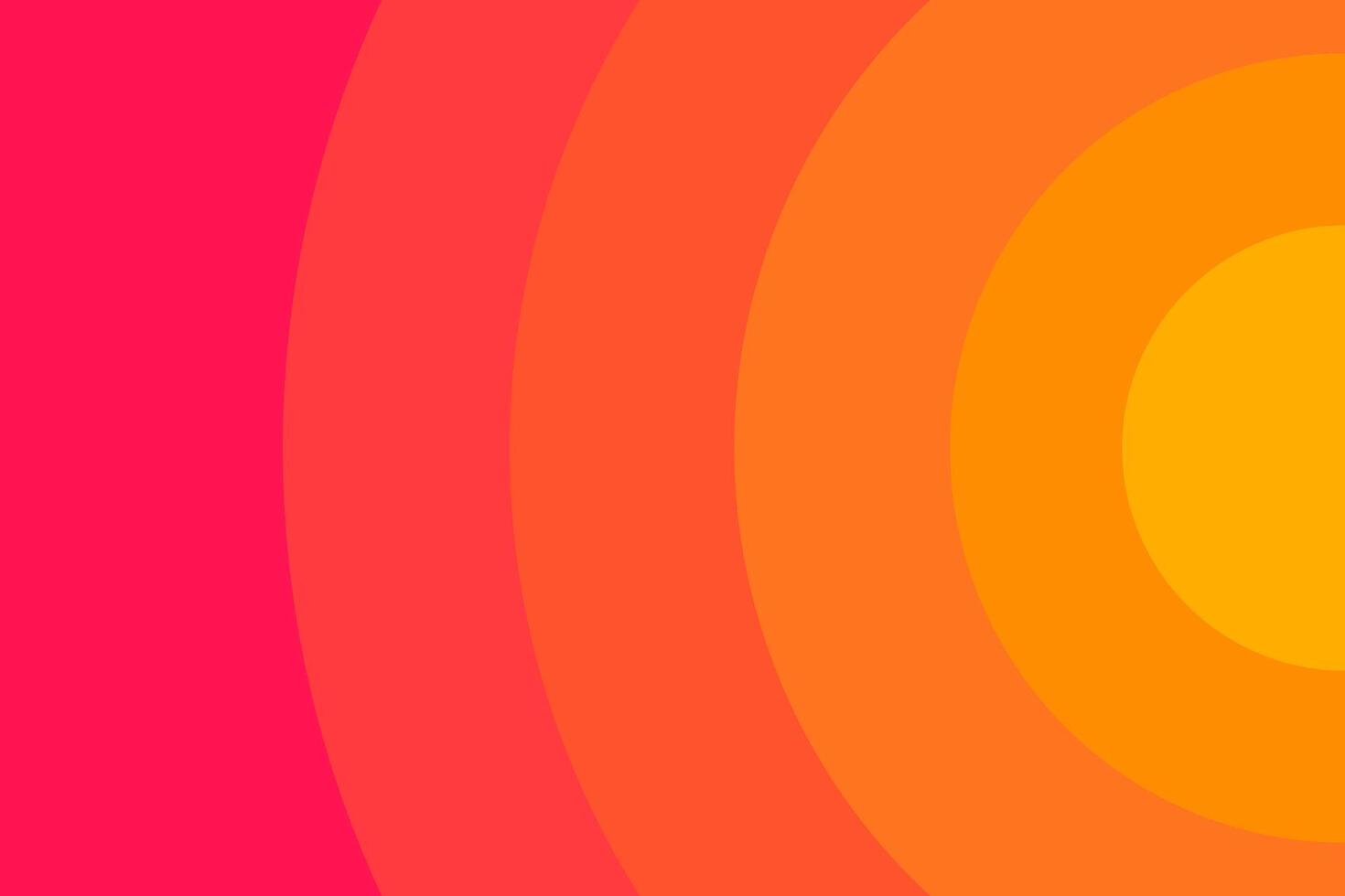 abstract modern yellow circle background. summer template vector