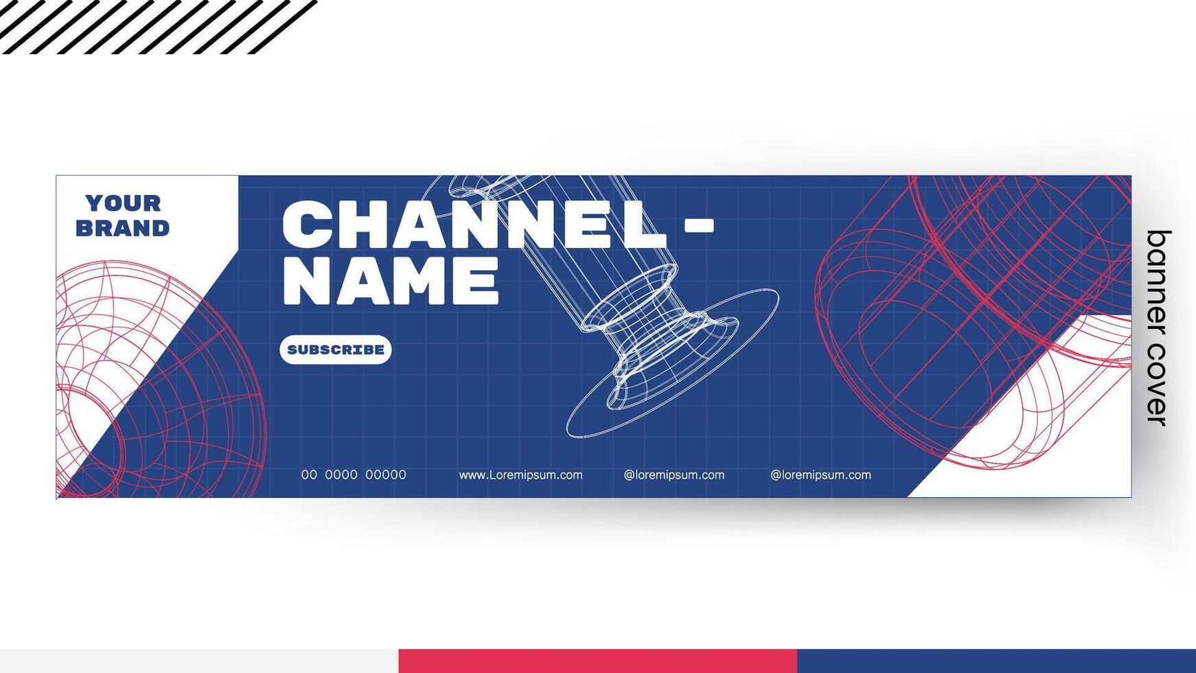 cover banner Template color 3d geometric design, Design a creative graphic banner for a web application. vector