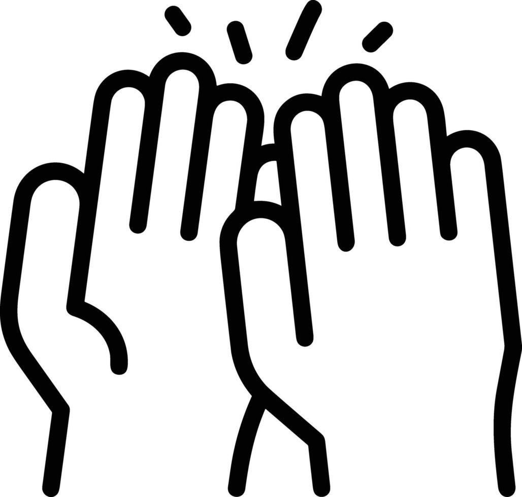 Hand icon symbol image illustration vector