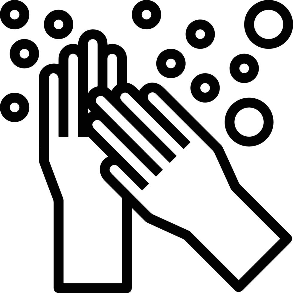 Hand icon symbol image illustration vector