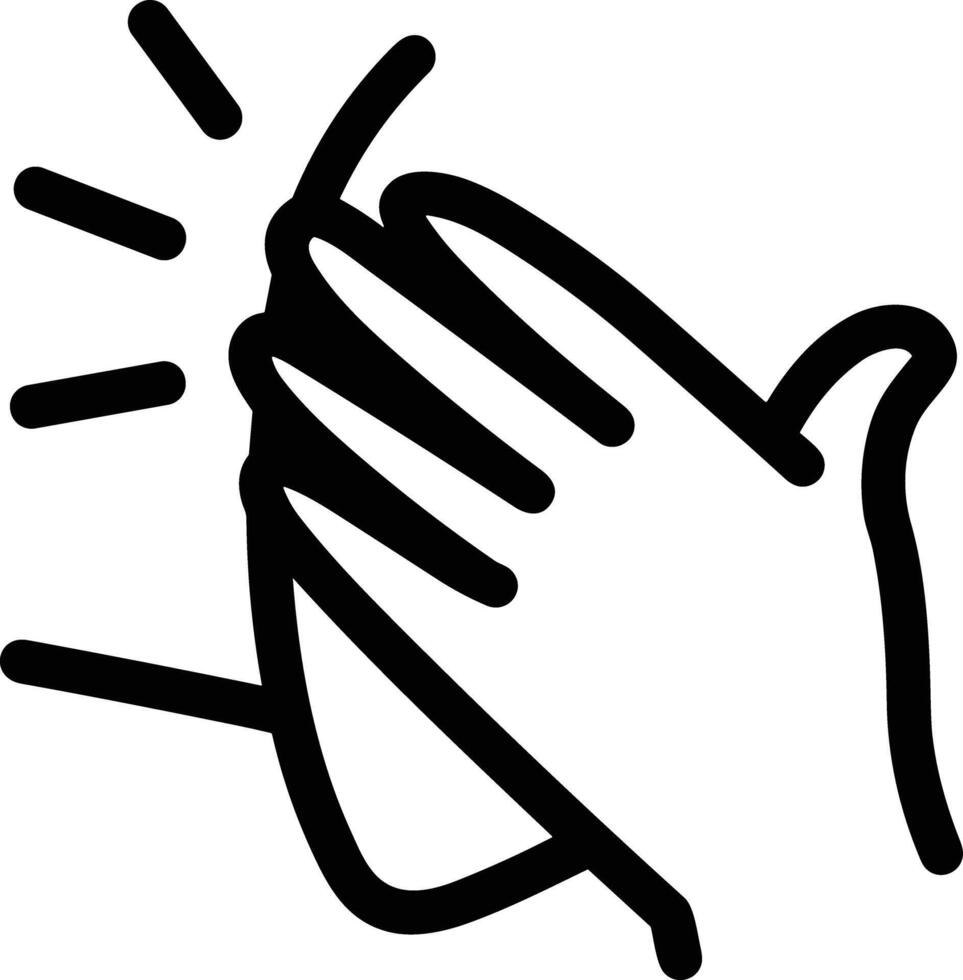 Hand icon symbol image illustration vector