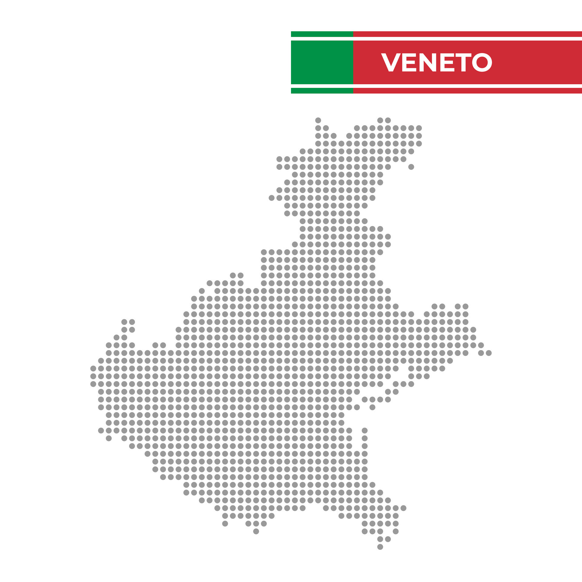 Dotted Map Of Veneto Region In Italy 45993328 Vector Art At Vecteezy Dotted Map Of Veneto Region In Italy Vector