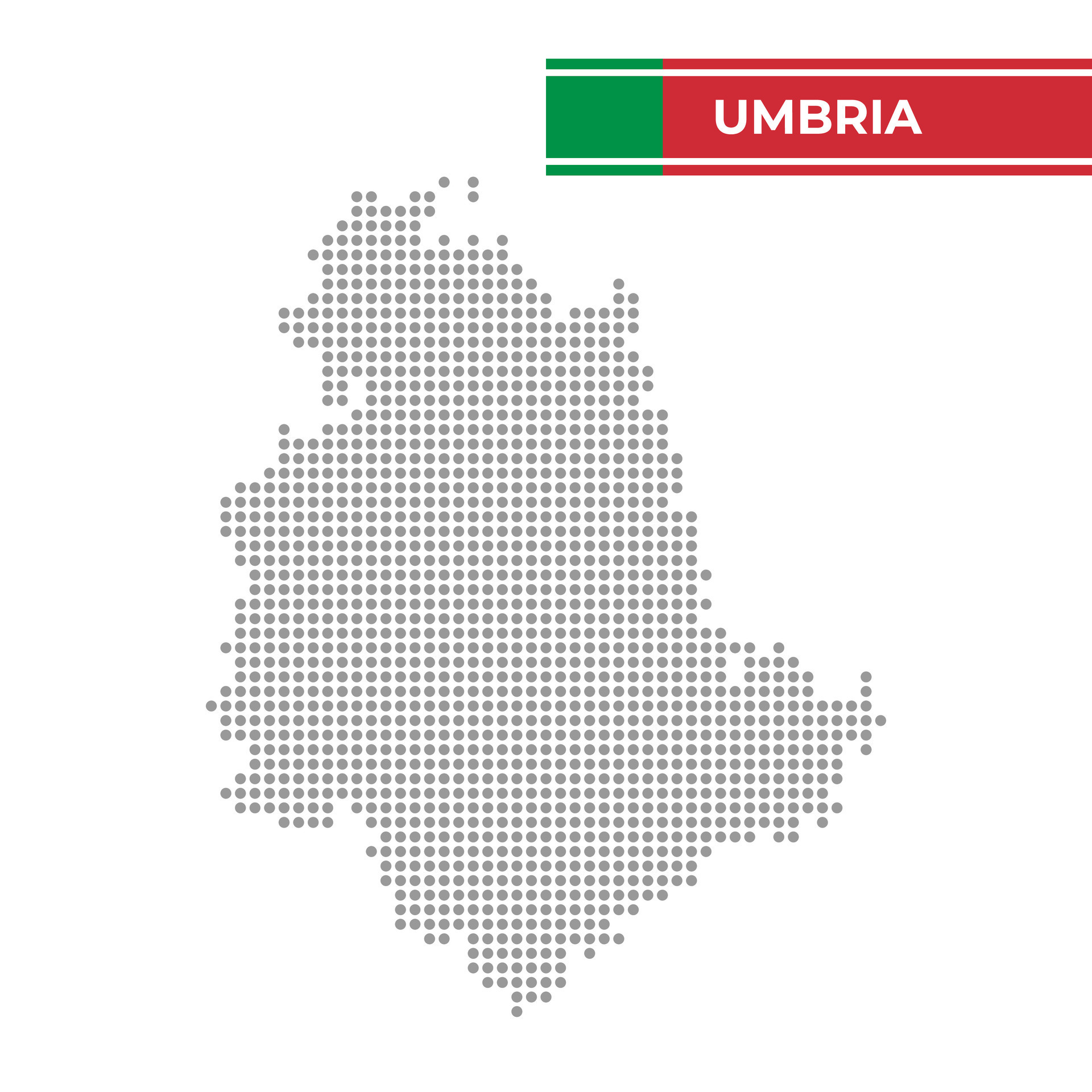 Dotted Map Of Umbria Region In Italy 45993359 Vector Art At Vecteezy Dotted Map Of Umbria Region In Italy Vector 