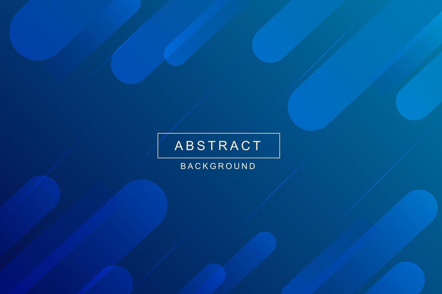 Abstract design with geometric shapes - Trendy Blue Gradient Background vector
