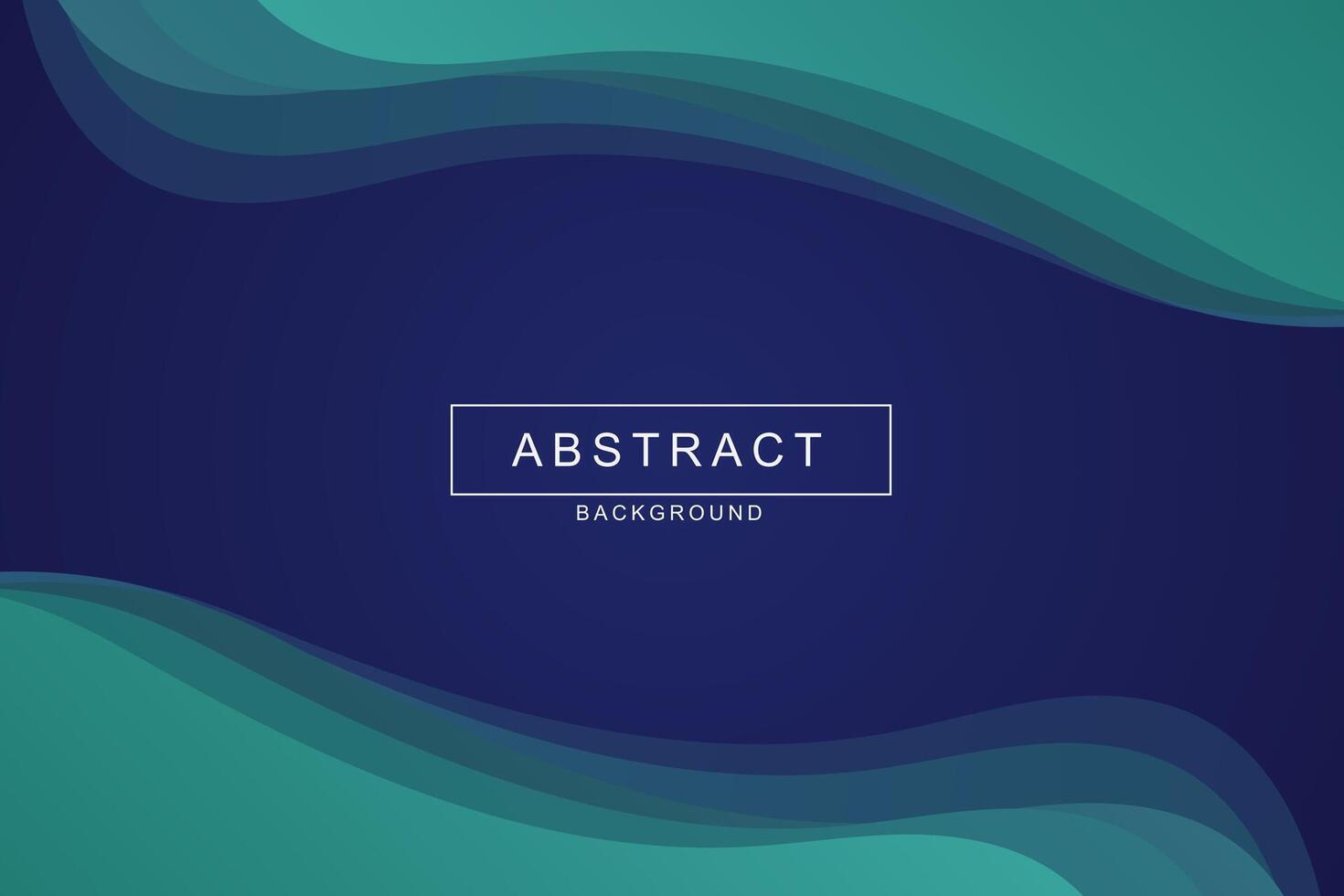 Starry sky with fluid and geometric shapes - Blue Gradient Background vector