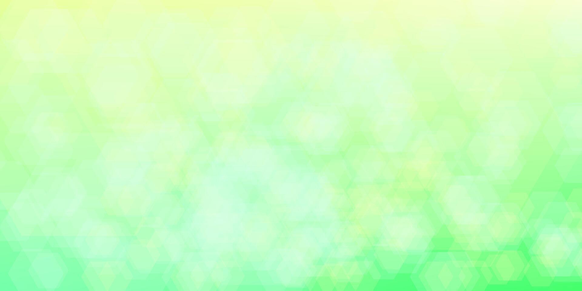 bokeh effect background with hexagon light reflection vector