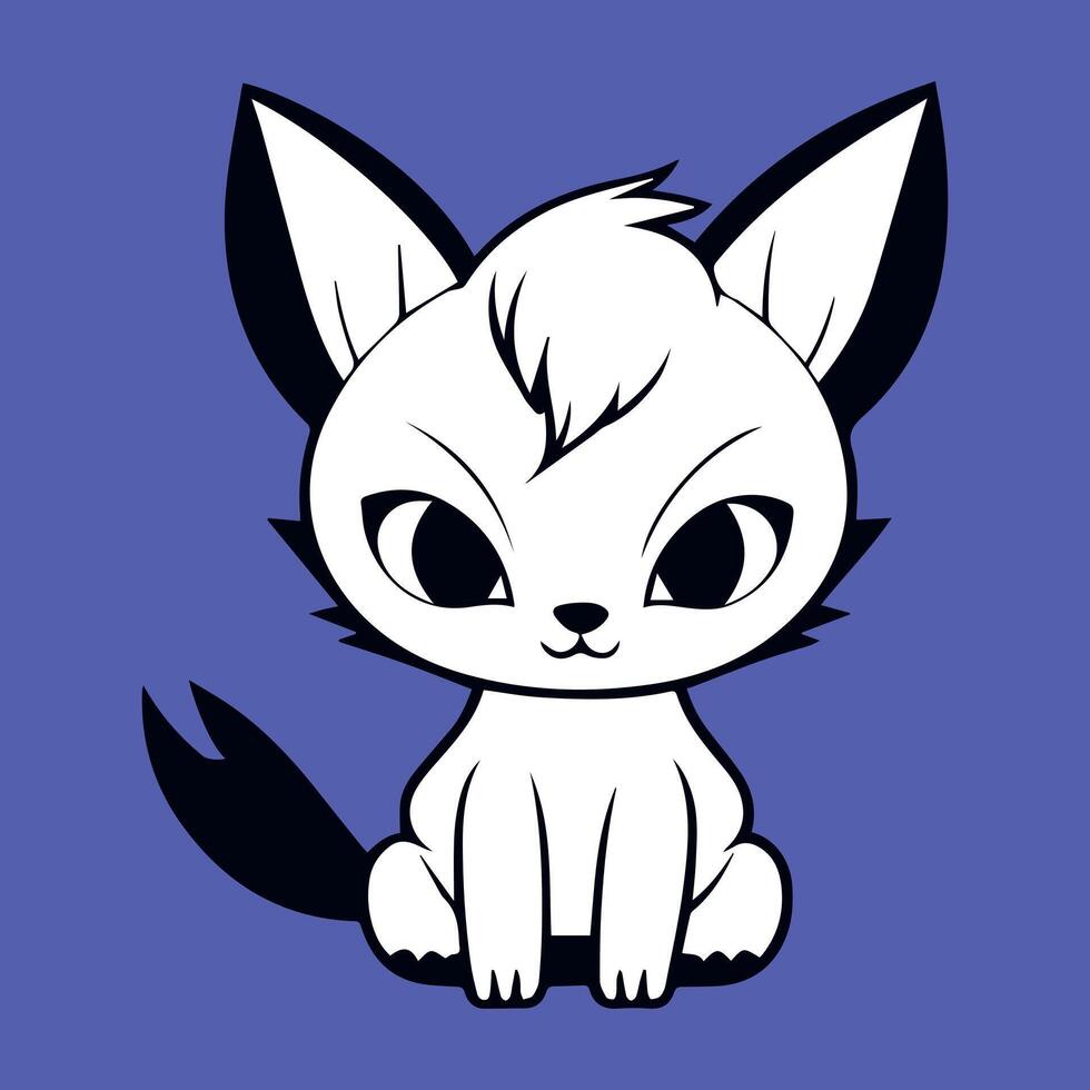 red fox cartoon logo t shirt design vector
