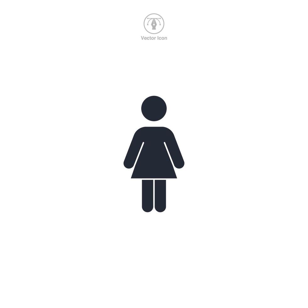 human people Icon theme symbol illustration isolated on white background vector