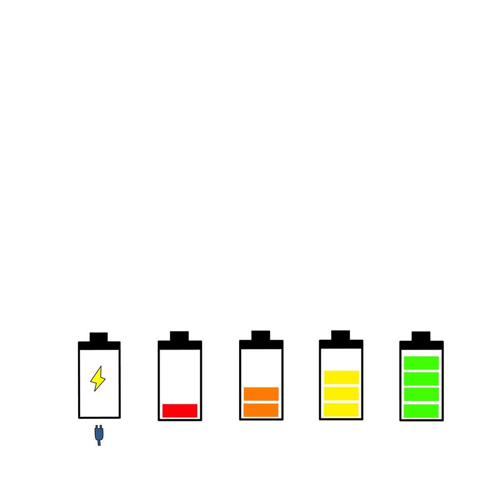 Charging icon flat design vector